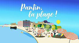 visuel représentant Pantin l'été en 2025