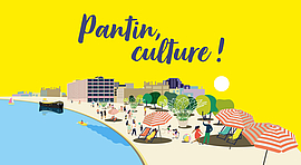 visuel représentant Pantin l'été en 2025