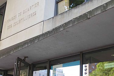 Façade de la maison de quartier Marie-Clémentine Bendo de Pantin
