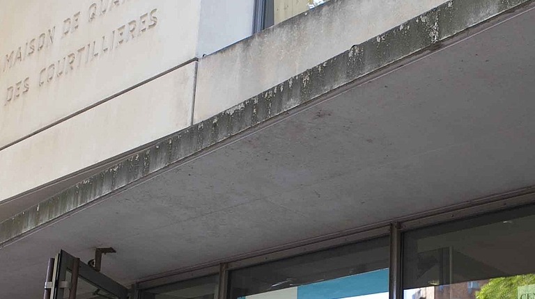 Façade de la maison de quartier Marie-Clémentine Bendo de Pantin